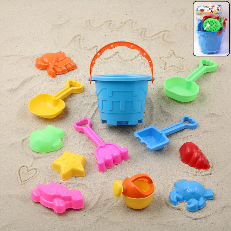 Kids Beach Sand Toy Set – Safe, Durable ABS Plastic Playset - Image 2