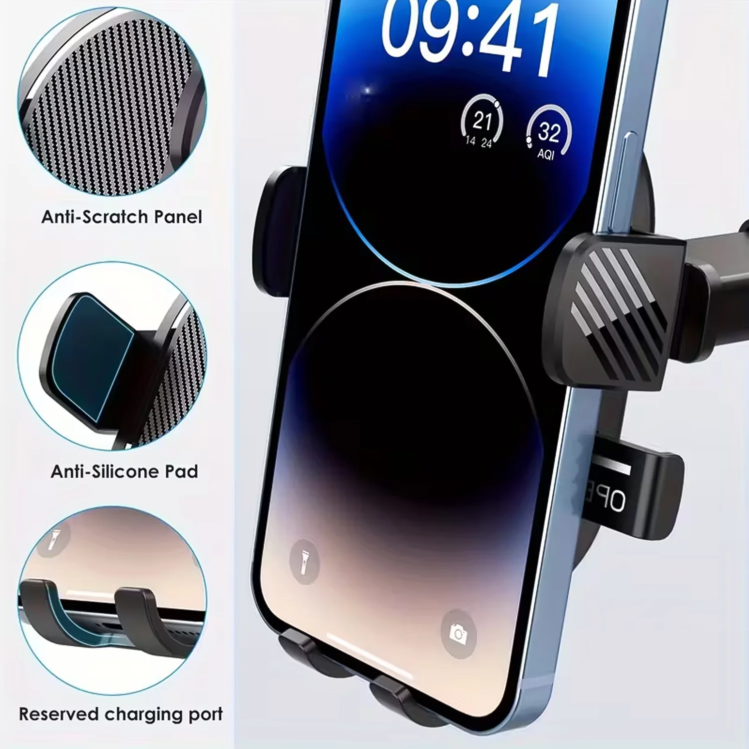 Car Mobile Holder – Adjustable 360° Suction Mount with One-Touch Lock - Image 7