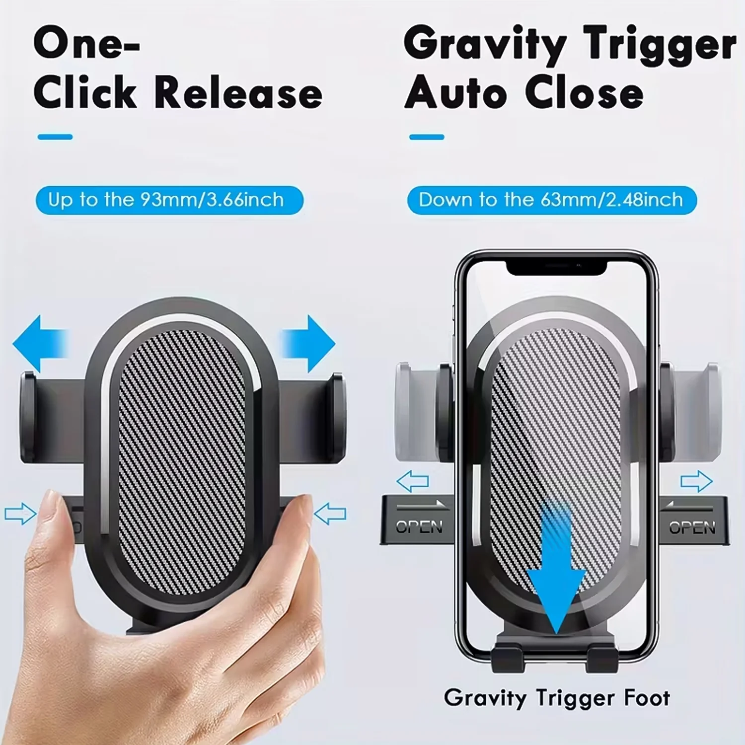 Car Mobile Holder – Adjustable 360° Suction Mount with One-Touch Lock - Image 8