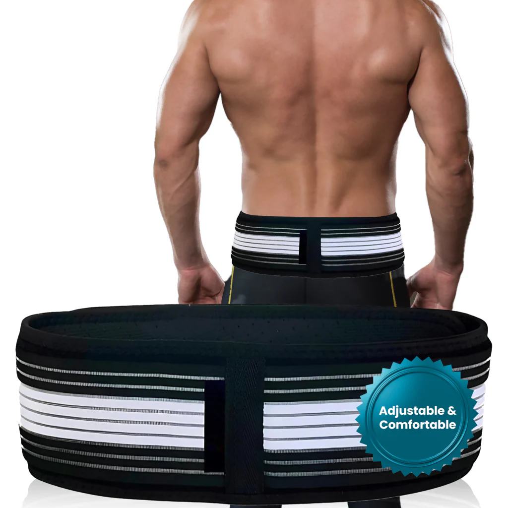 Hip Support Belt – Comfortable, Adjustable, Large Size for Back Relief - Image 3