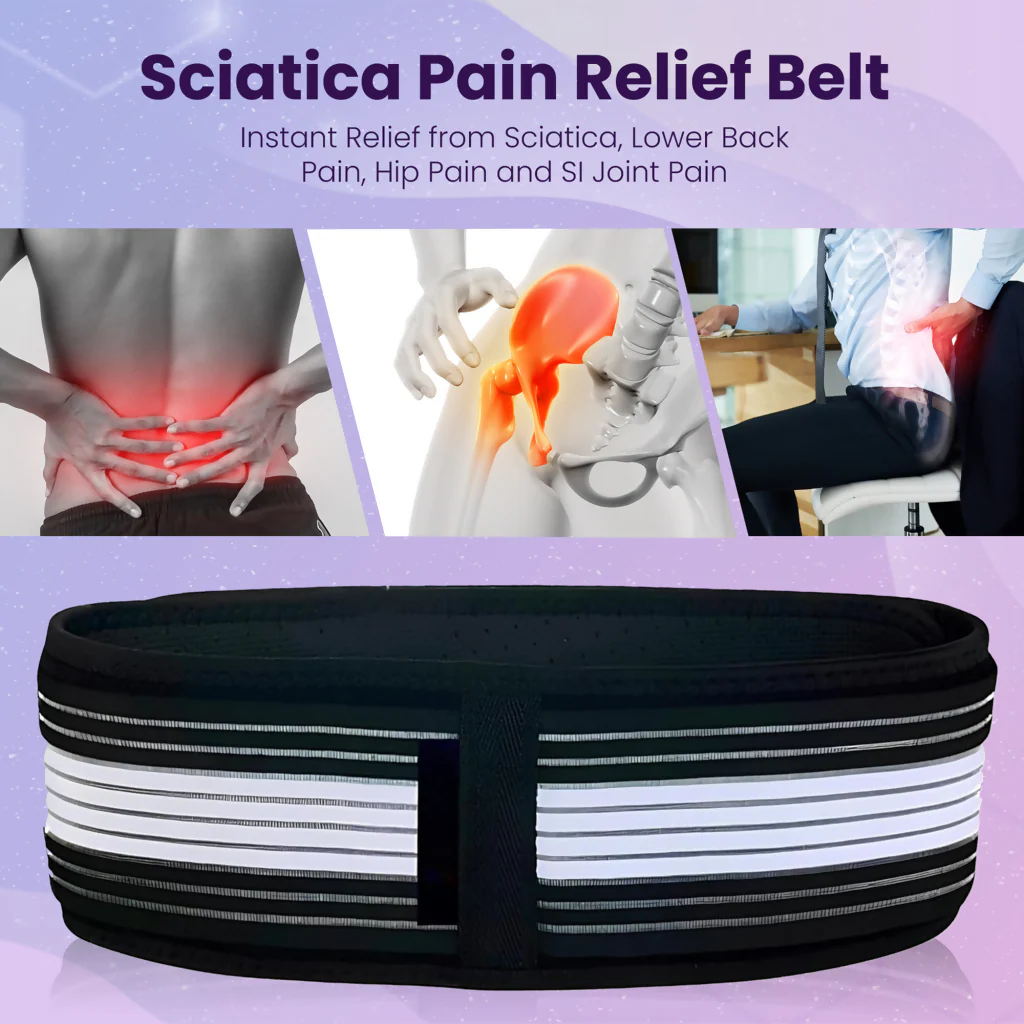Hip Support Belt – Comfortable, Adjustable, Large Size for Back Relief - Image 7