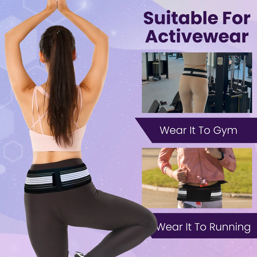 Hip Support Belt – Comfortable, Adjustable, Large Size for Back Relief - Image 8
