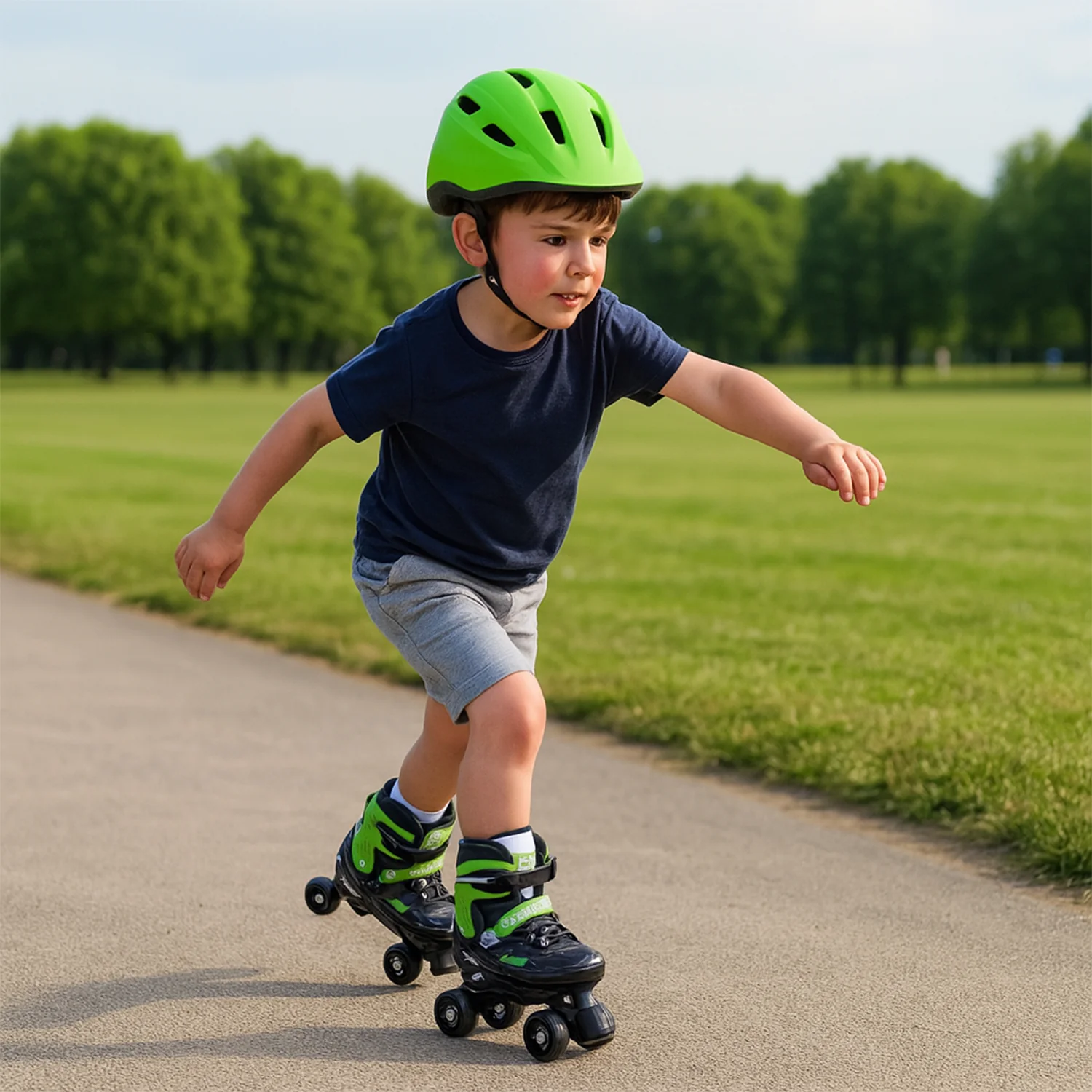 Kids Adjustable Quad Roller Skates – Comfortable & Durable - Image 7