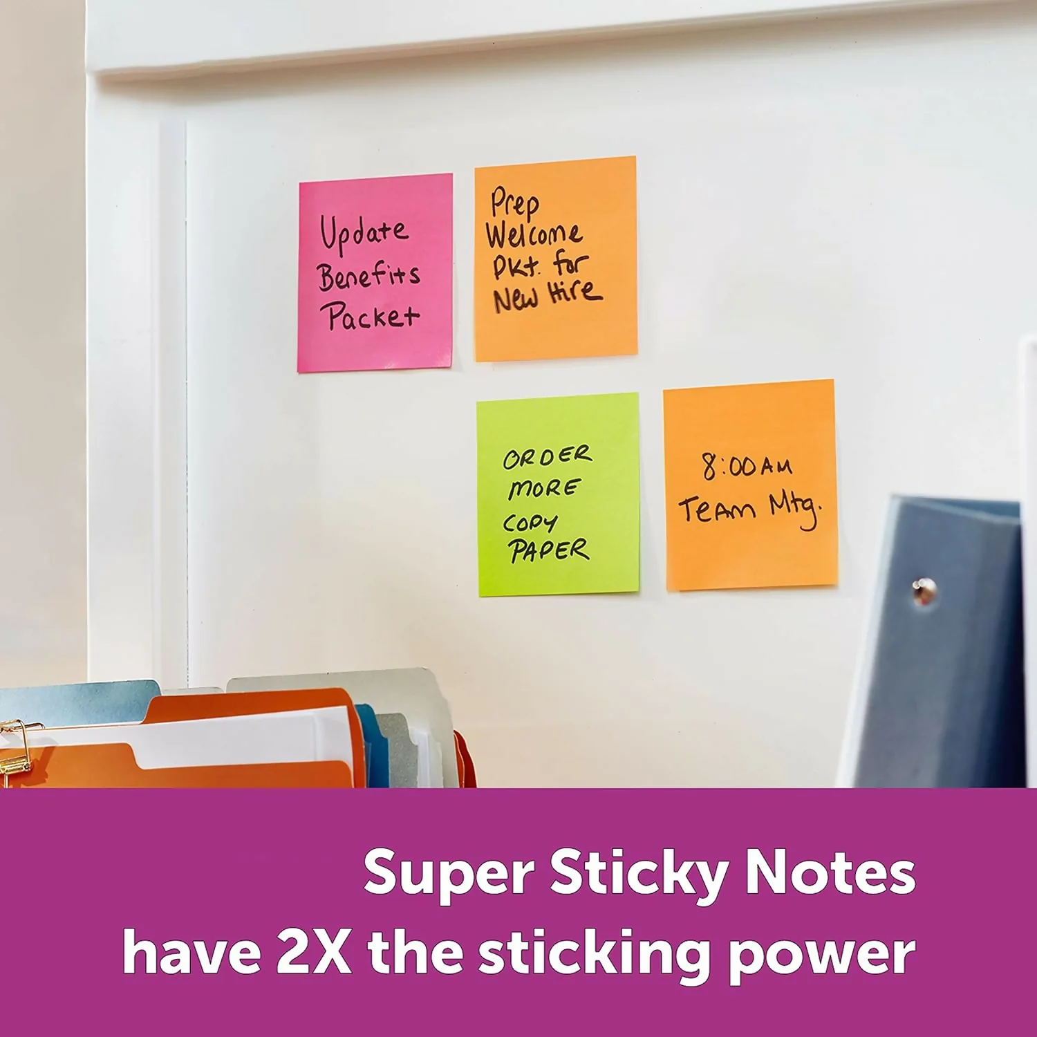 Neon Sticky Note Pad 3x3 Inch – Bright Self-Adhesive Memo Pads - Image 4