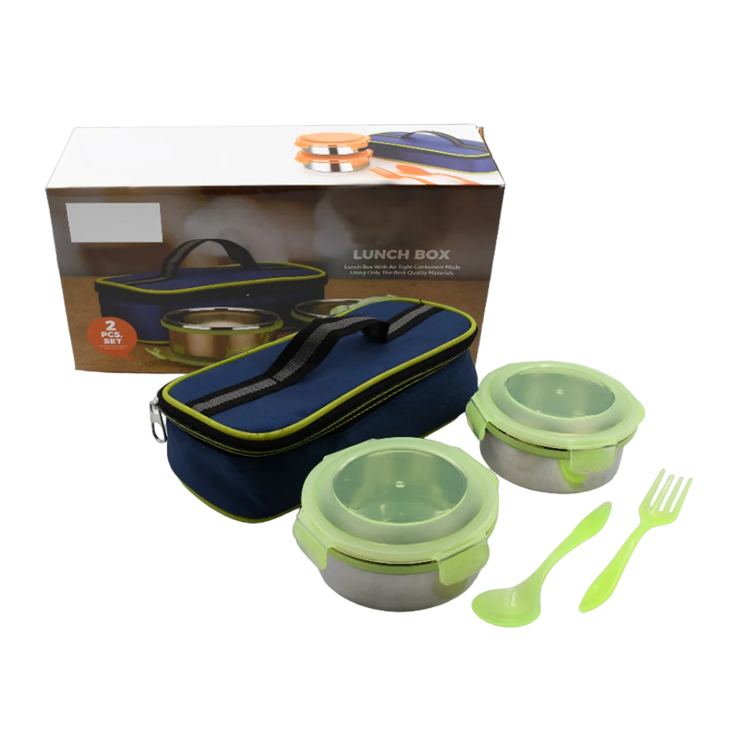 Stainless Steel Lunch Box – Airtight, Multi-Compartment | Lunchie Bunchie - Image 3