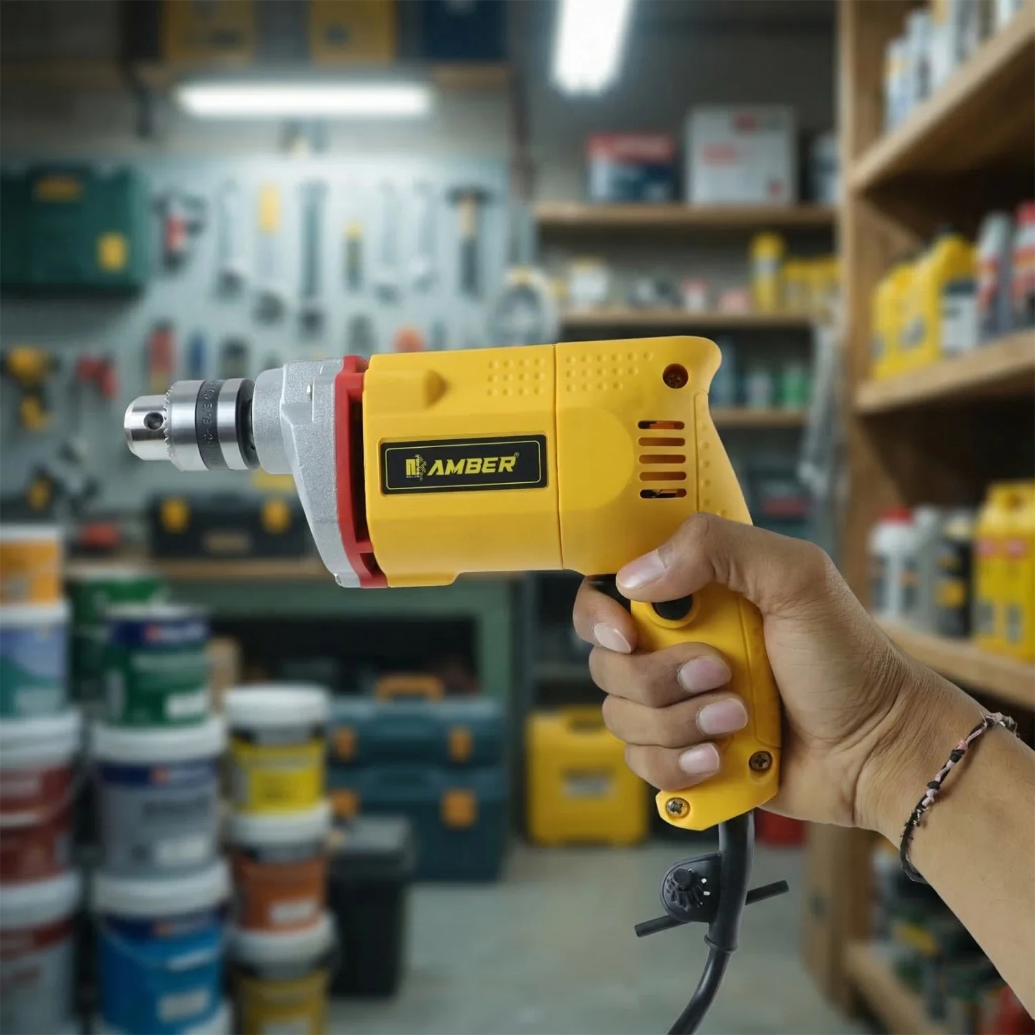 Electric Drill – 350W Heavy Duty Handheld Power Tool for Home & Workshop - Image 5