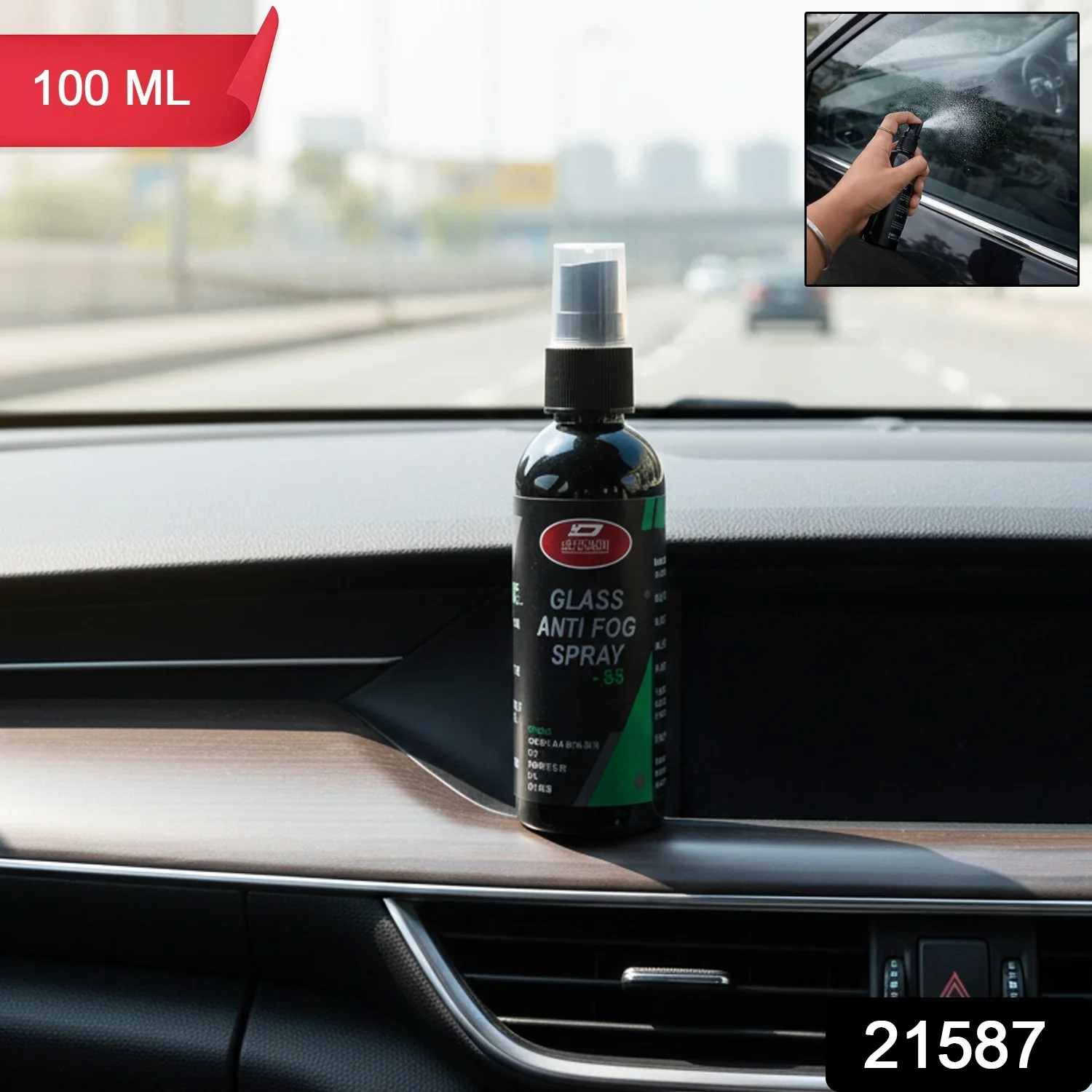 Anti-Fog Glass Spray – Clear Vision for Car & Home - Image 2