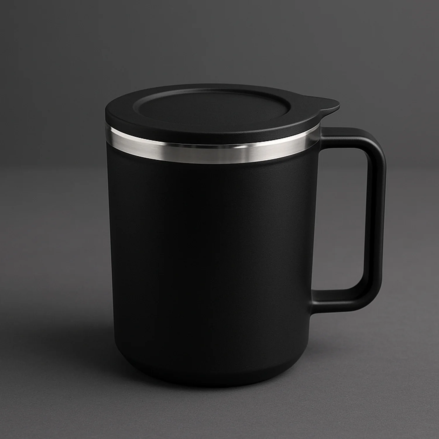 Insulated Coffee Mug – 400ml Double Wall Steel Travel Mug - Image 3