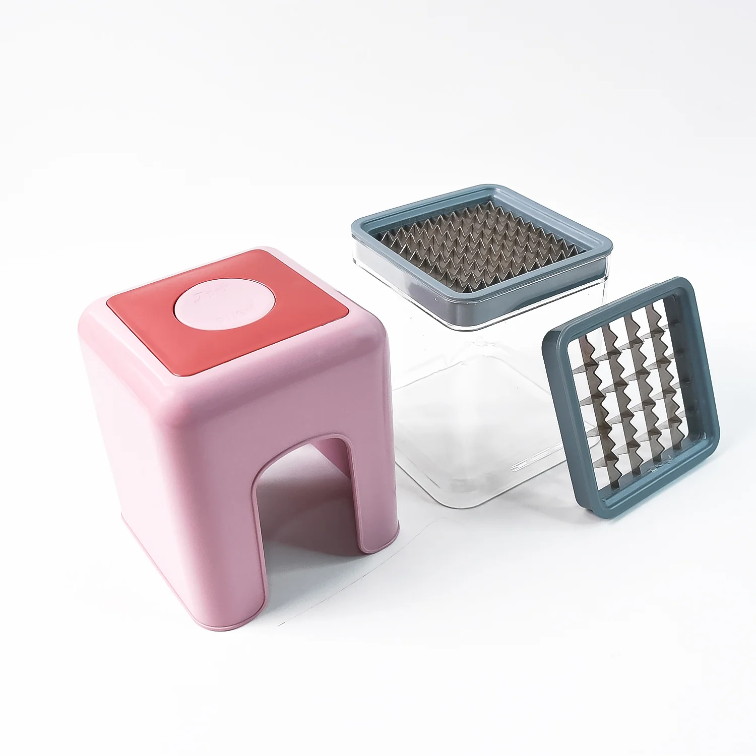 Potato Chipser – Heavy Duty Dual Blade Vegetable Chopper - Image 5