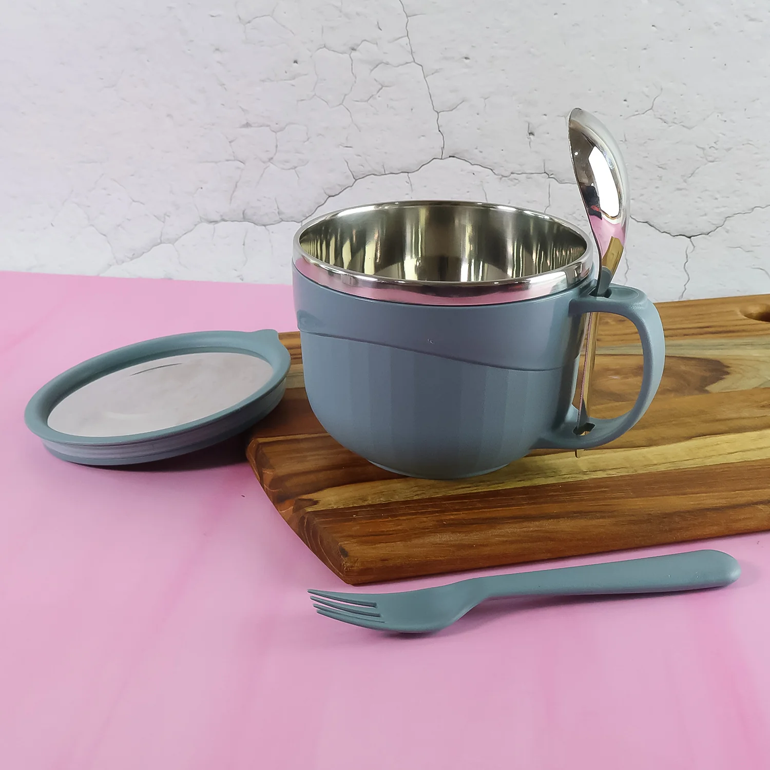 Insulated Soup & Noodle Bowl 700ML – Keep Meals Hot On-The-Go - Image 3