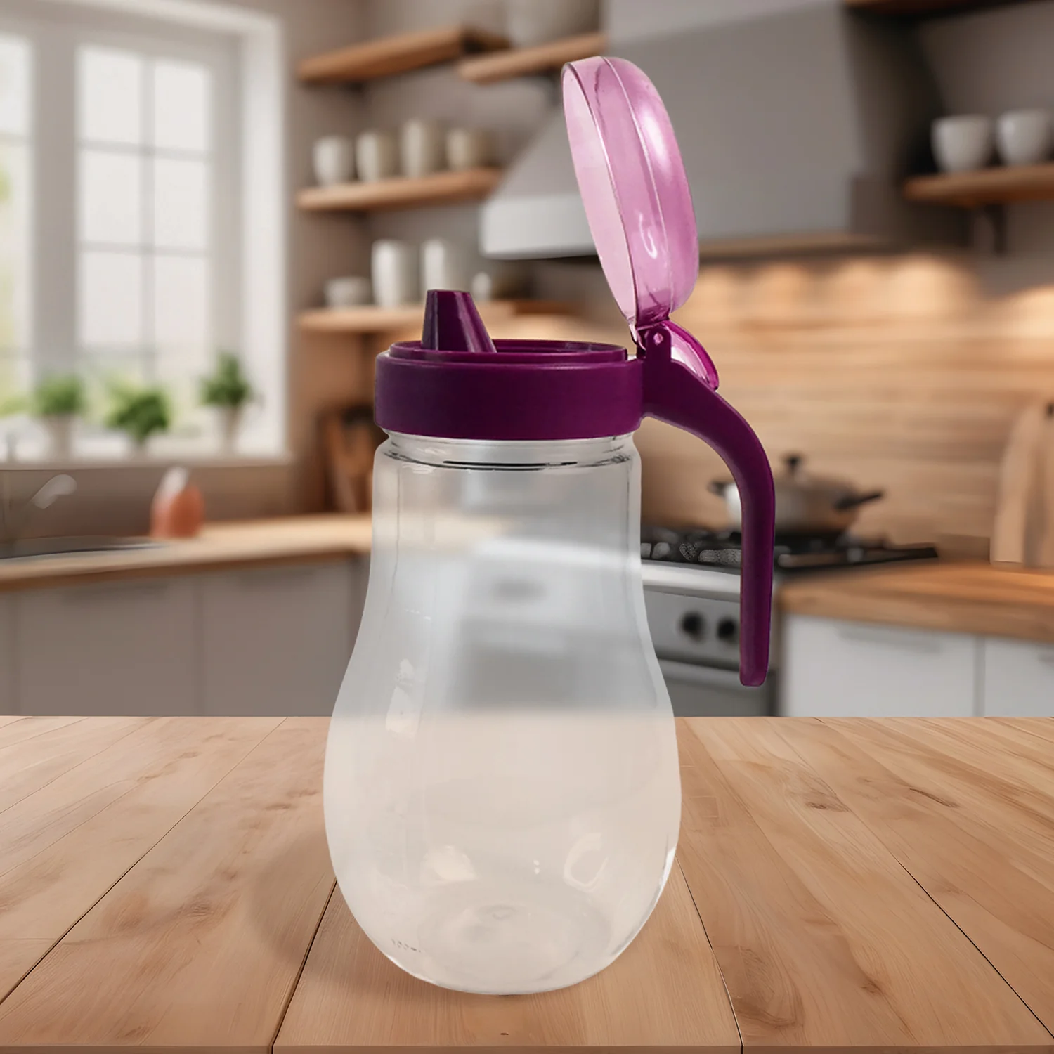 Oil and Juice Pourer Bottle – 1000ml Leakproof Dispenser - Image 4