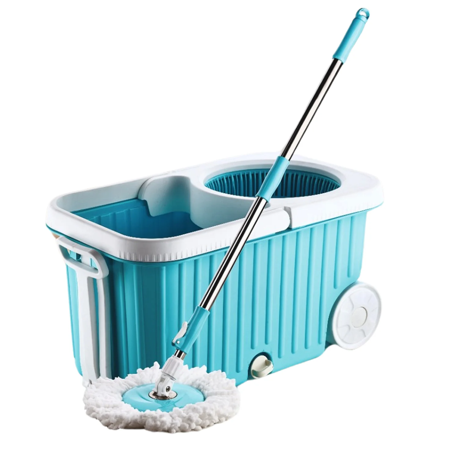 Spin Mop – 360° Rotating Stainless Steel Spinner for Deep Cleaning - Image 5