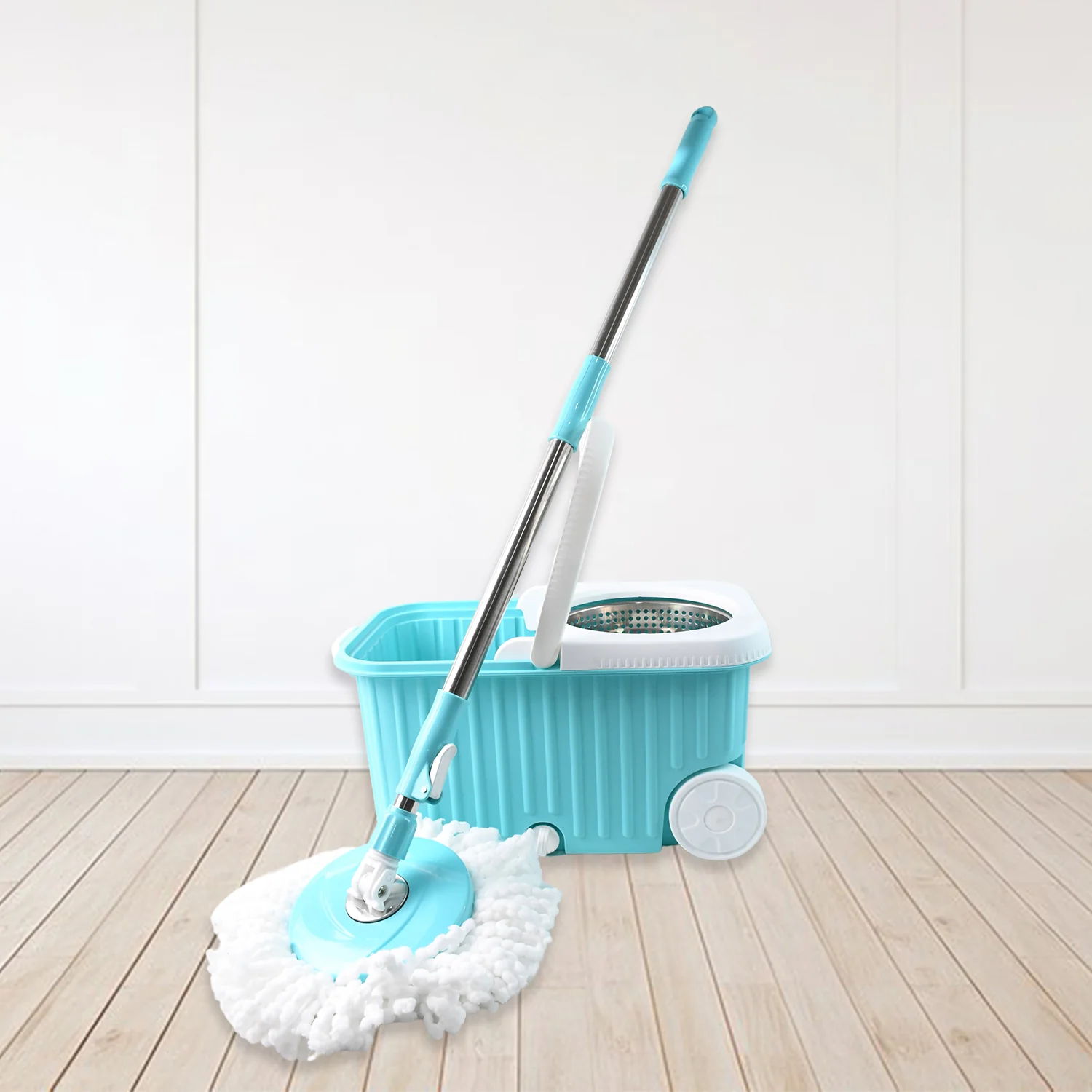 Spin Mop – 360° Rotating Stainless Steel Spinner for Deep Cleaning - Image 6