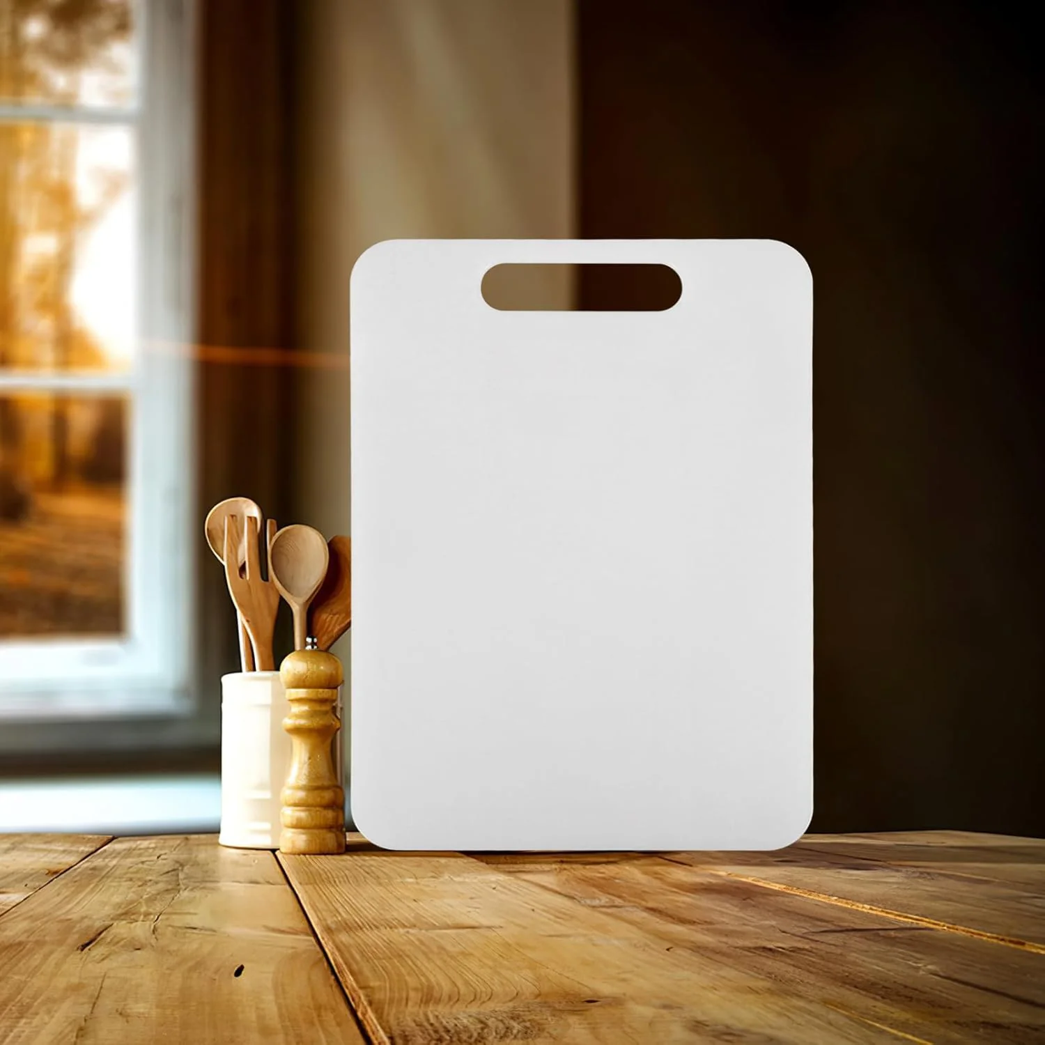 Medium Plastic Chopping Board – Durable & Food-Safe 36x23cm - Image 7
