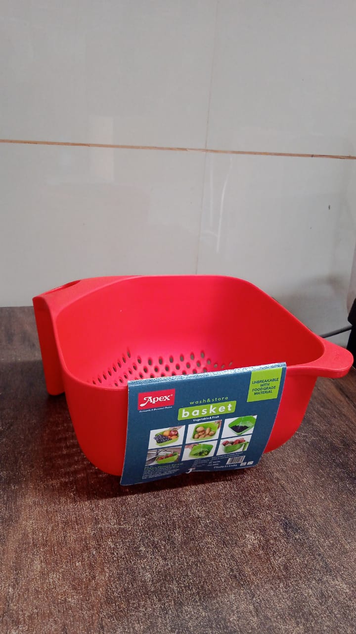 Plastic Strainer Bowl – Ergonomic Handle & Quick Drainage - Image 8