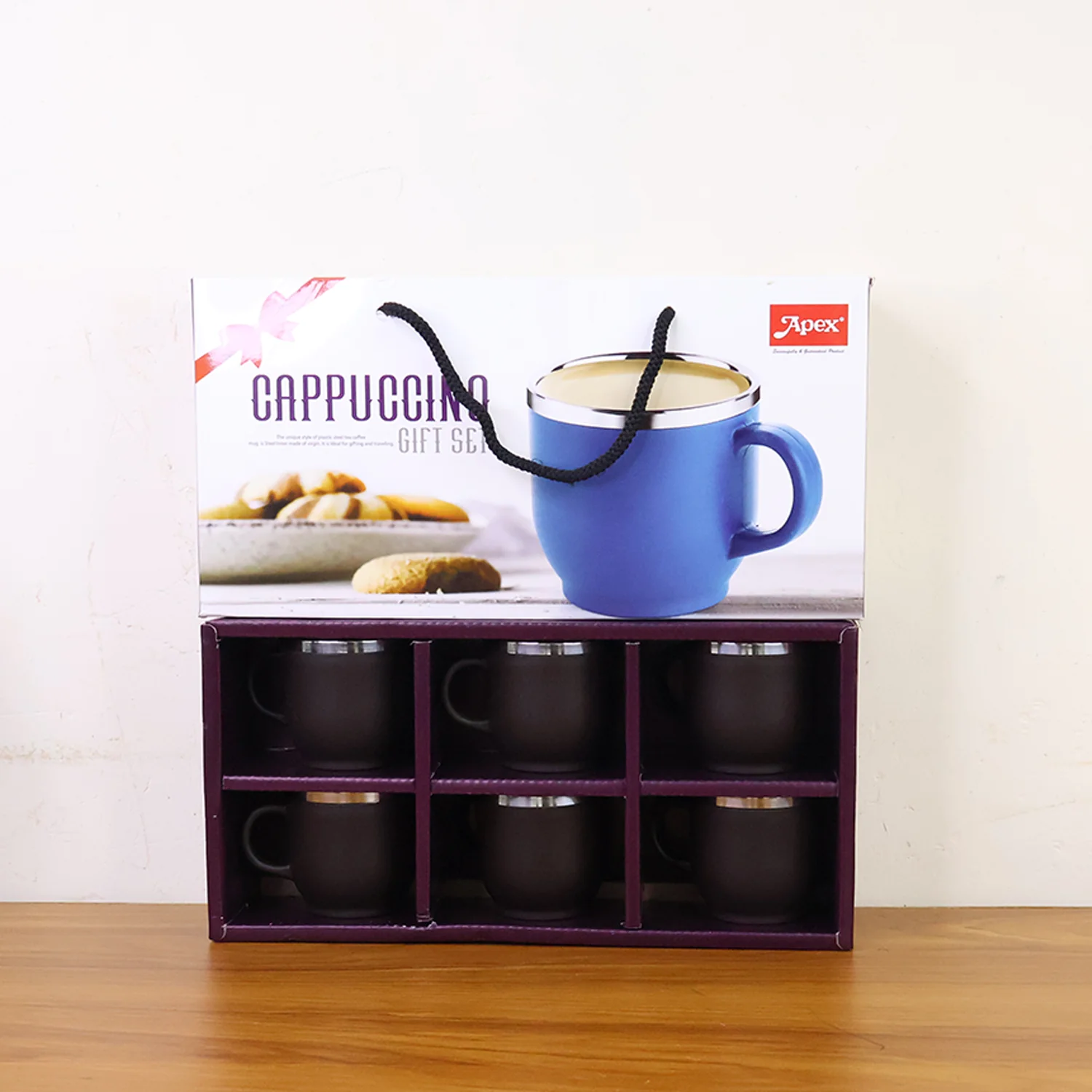 Stainless Steel Cappuccino Mugs – Double Wall Insulated 100ML Set - Image 8