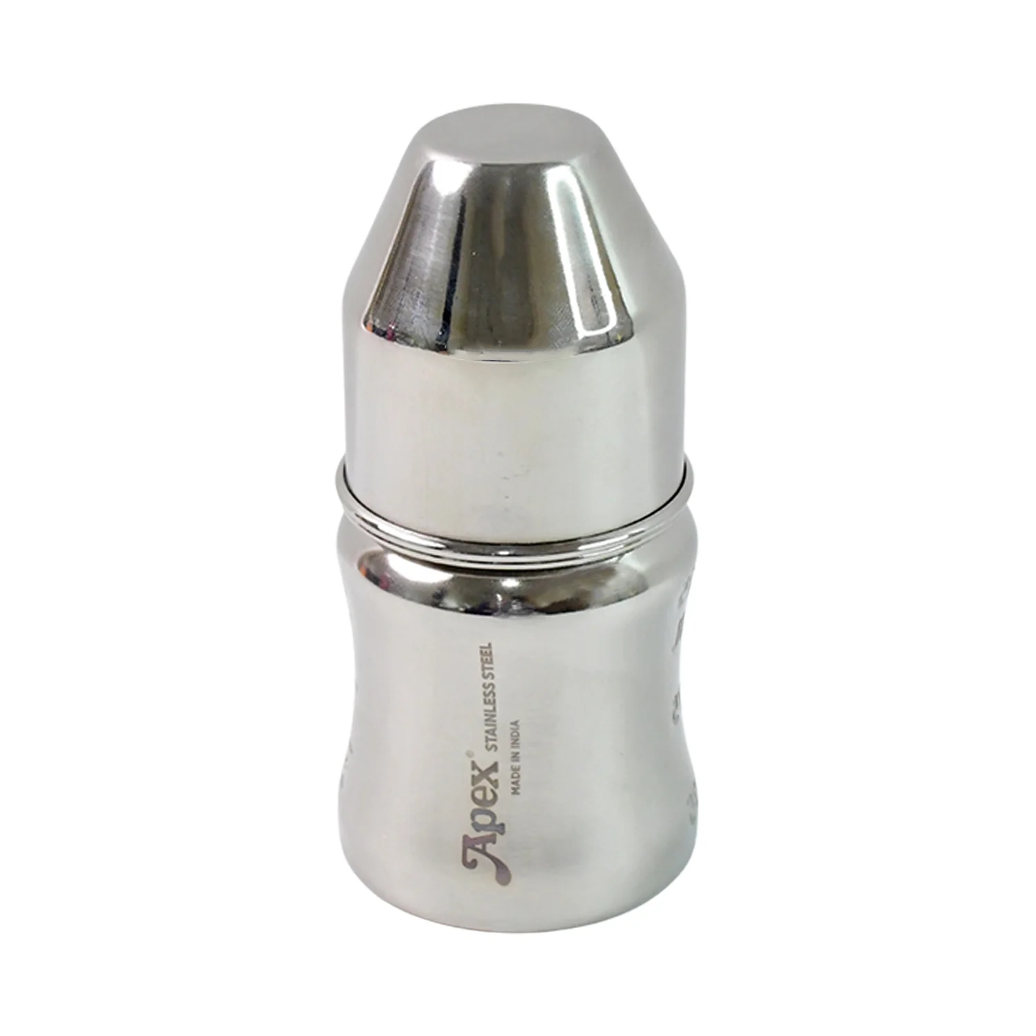 Stainless Steel Baby Feeding Bottle – Safe & Leak-Proof 125 ML - Image 5