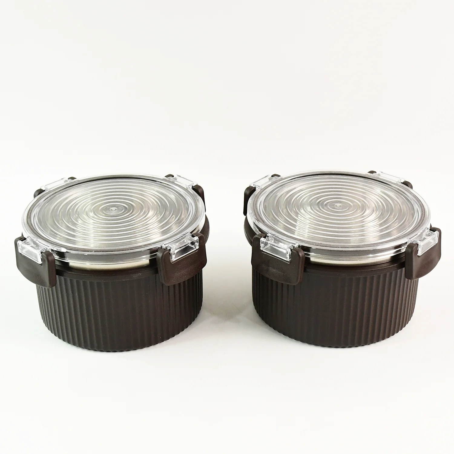 Rustic Jar Set – 2 Airtight 450ml Kitchen Storage Containers - Image 5