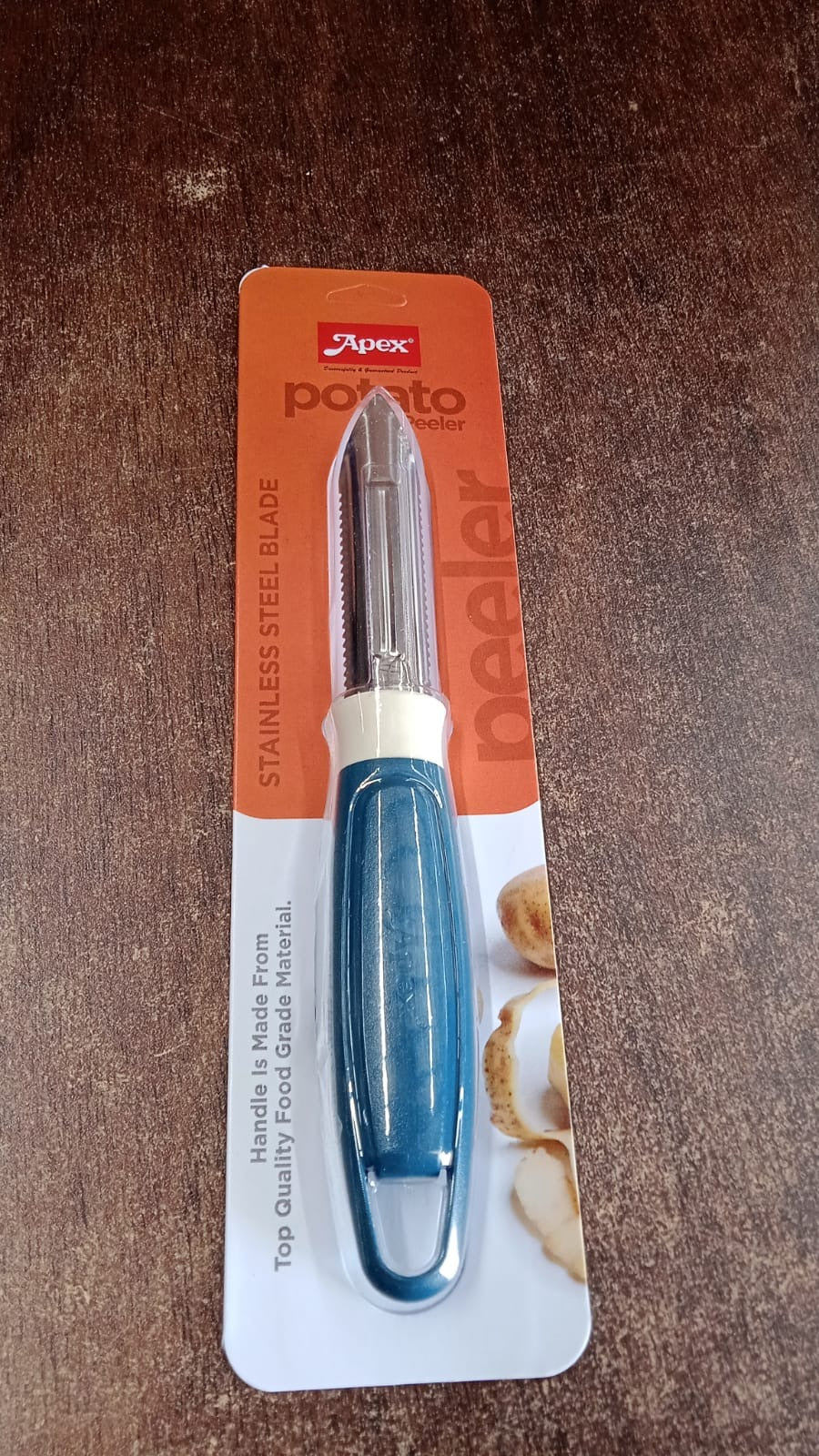 Stainless Steel Potato Peeler – Sharp Serrated Blade for Easy Peeling - Image 8