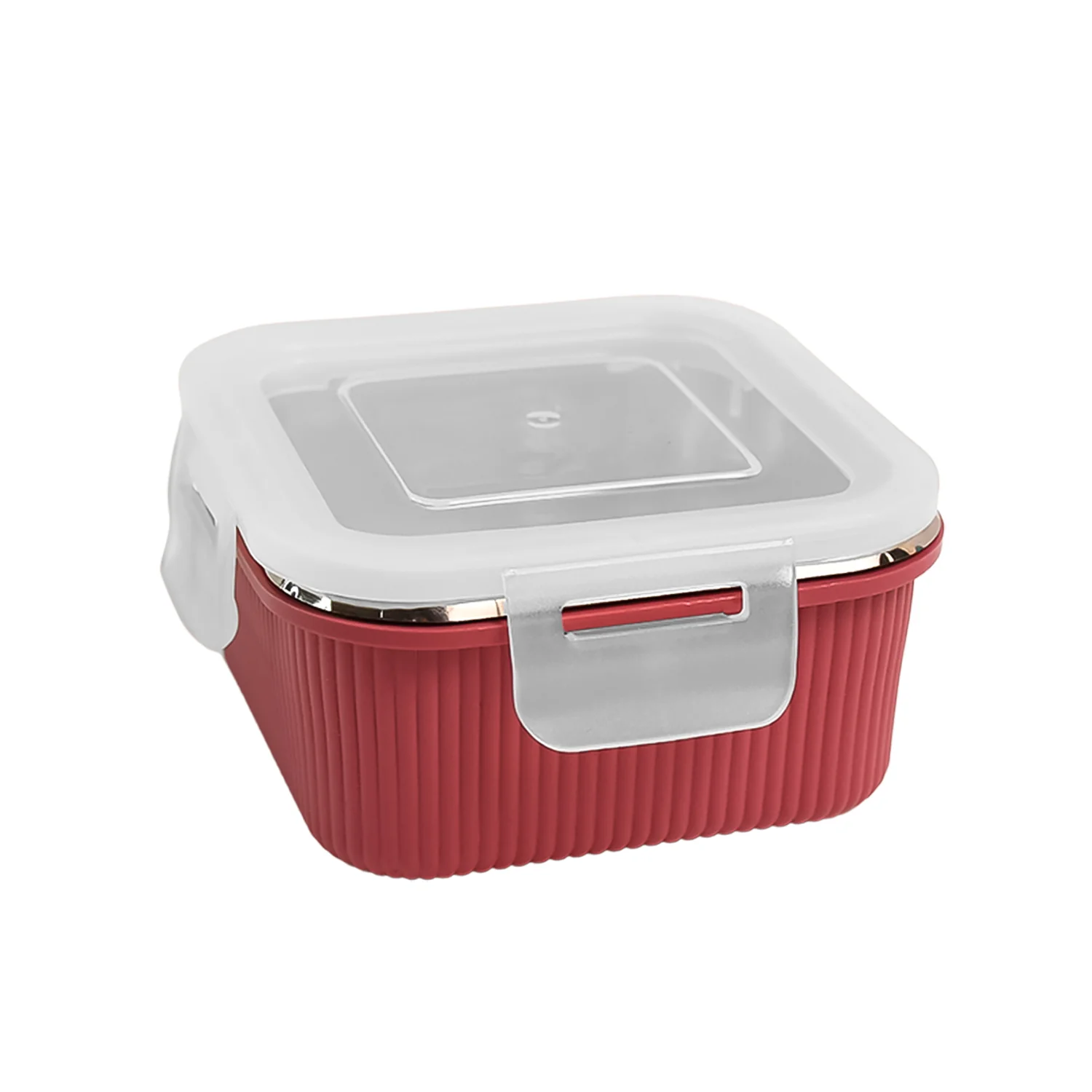 Square Stainless Steel Food Storage Container – 400ml Airtight - Image 5