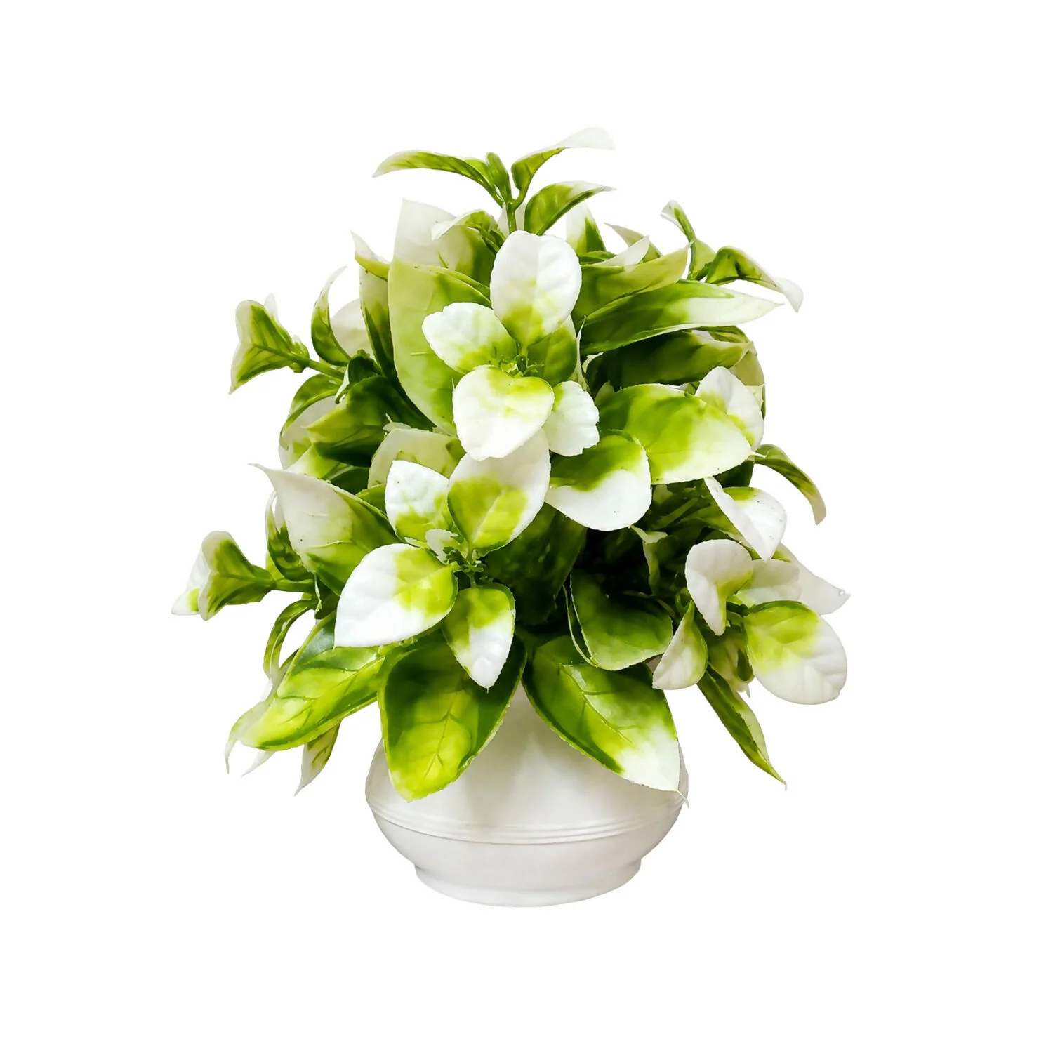 Artificial Flower Plant with White Blooms for Home Decor & Premium Table Styling - Image 5