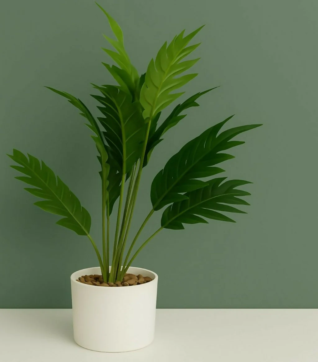 Artificial Palm Leaf Plant – Realistic Greenery for Modern Decor - Image 4