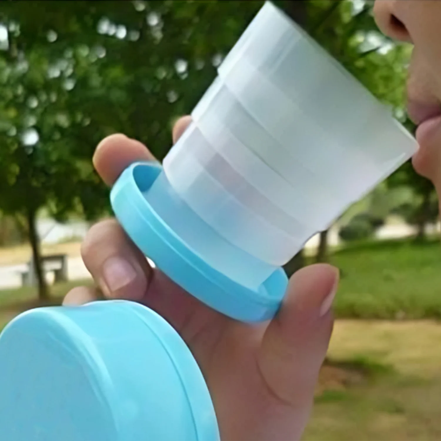 Folding Travel Cup – Lightweight, Reusable & BPA-Free | Hydrozilla - Image 3