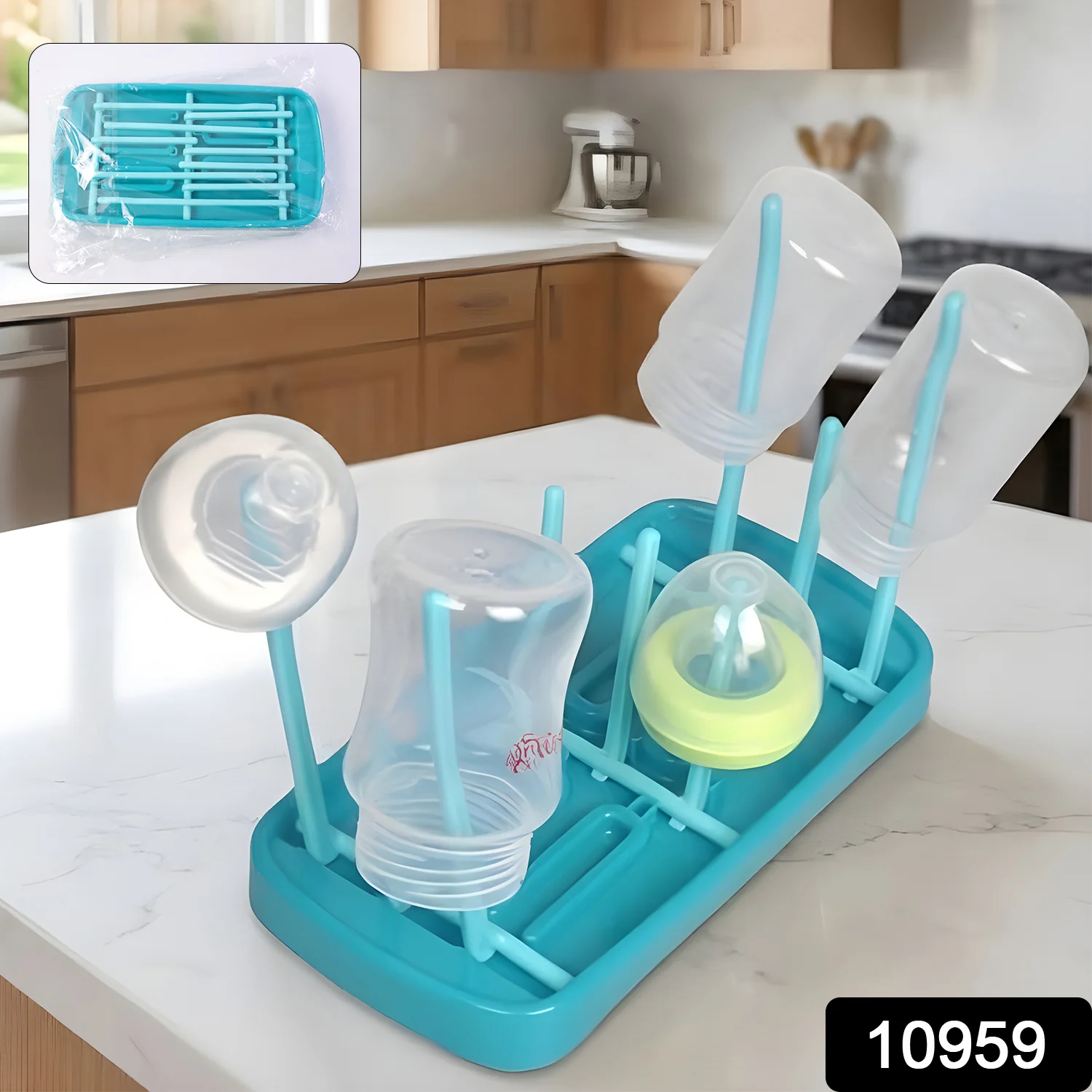 Baby Feeding Bottle Drying Rack – Compact & Hygienic Design - Image 2
