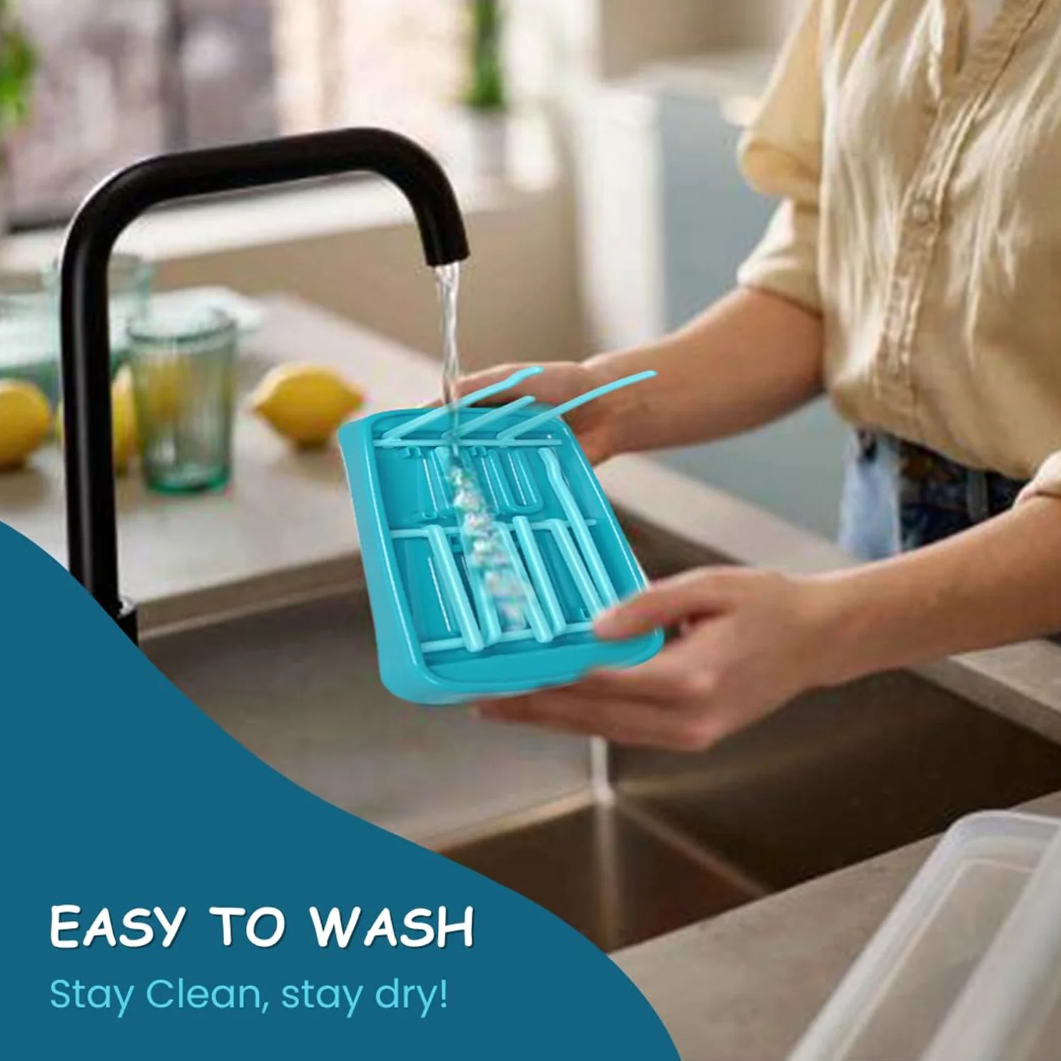 Baby Feeding Bottle Drying Rack – Compact & Hygienic Design - Image 9