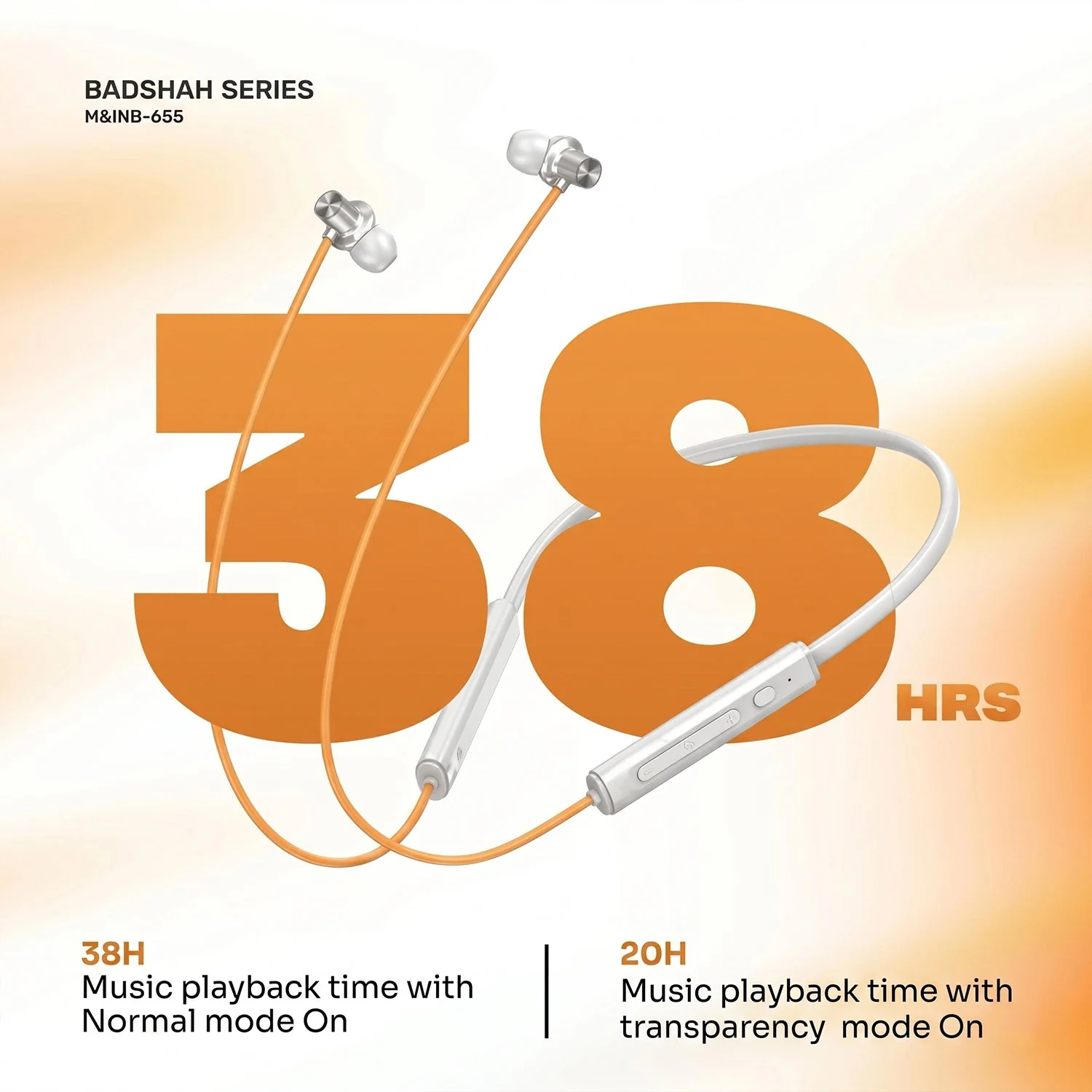 Wireless Neckband Earphones – Long Battery Life & Deep Bass - Image 4
