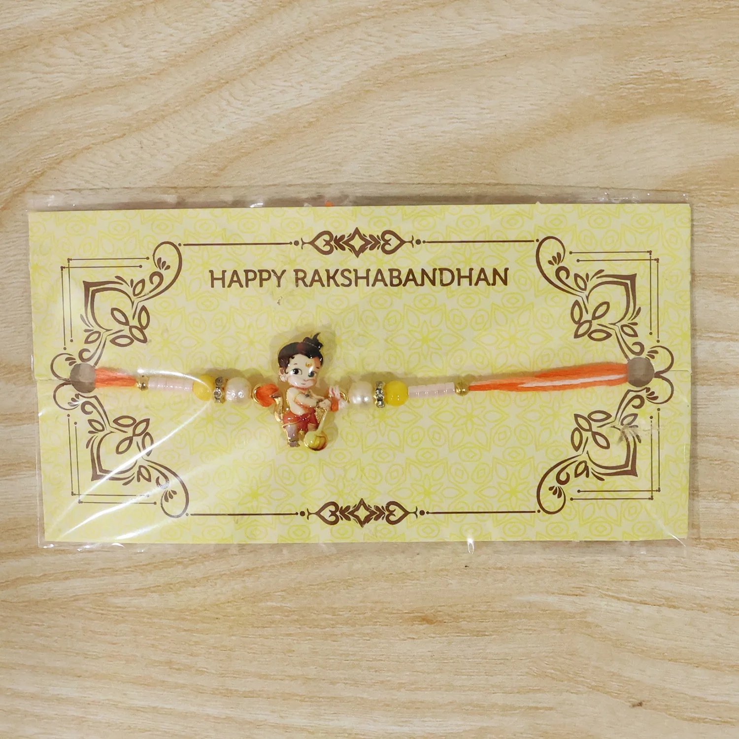 Bal Hanuman Rakhi – Divine Protection & Courage for Brother - Image 8
