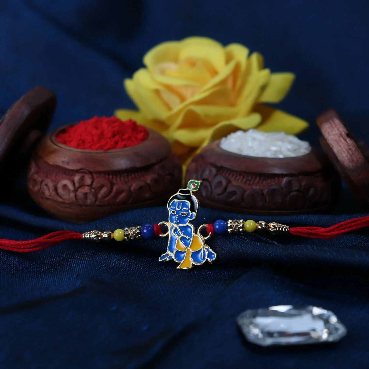 Bal Krishna Kids Rakhi – Cute & Divine Raksha Bandhan Gift - Image 2