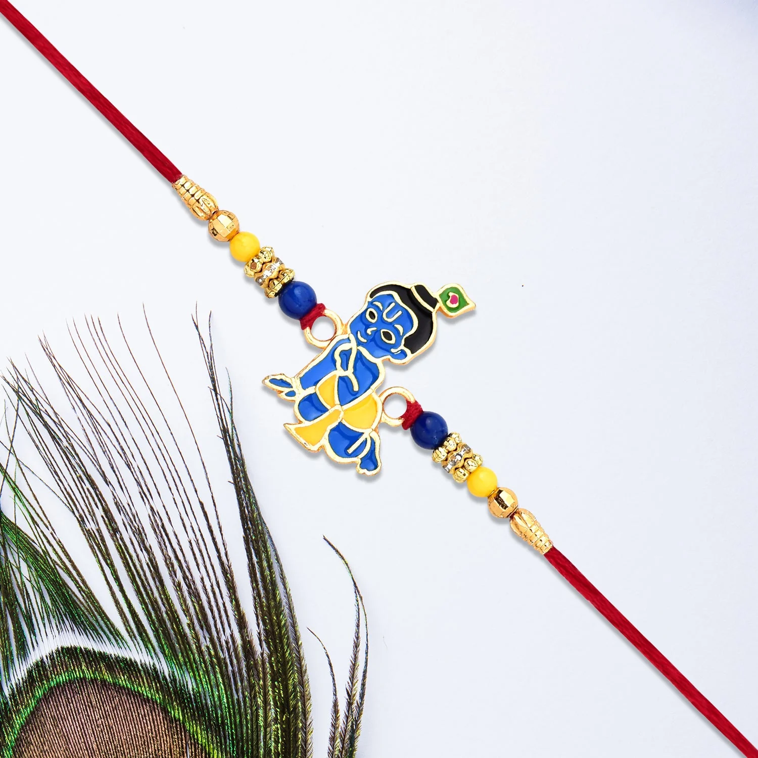 Bal Krishna Kids Rakhi – Cute & Divine Raksha Bandhan Gift - Image 5