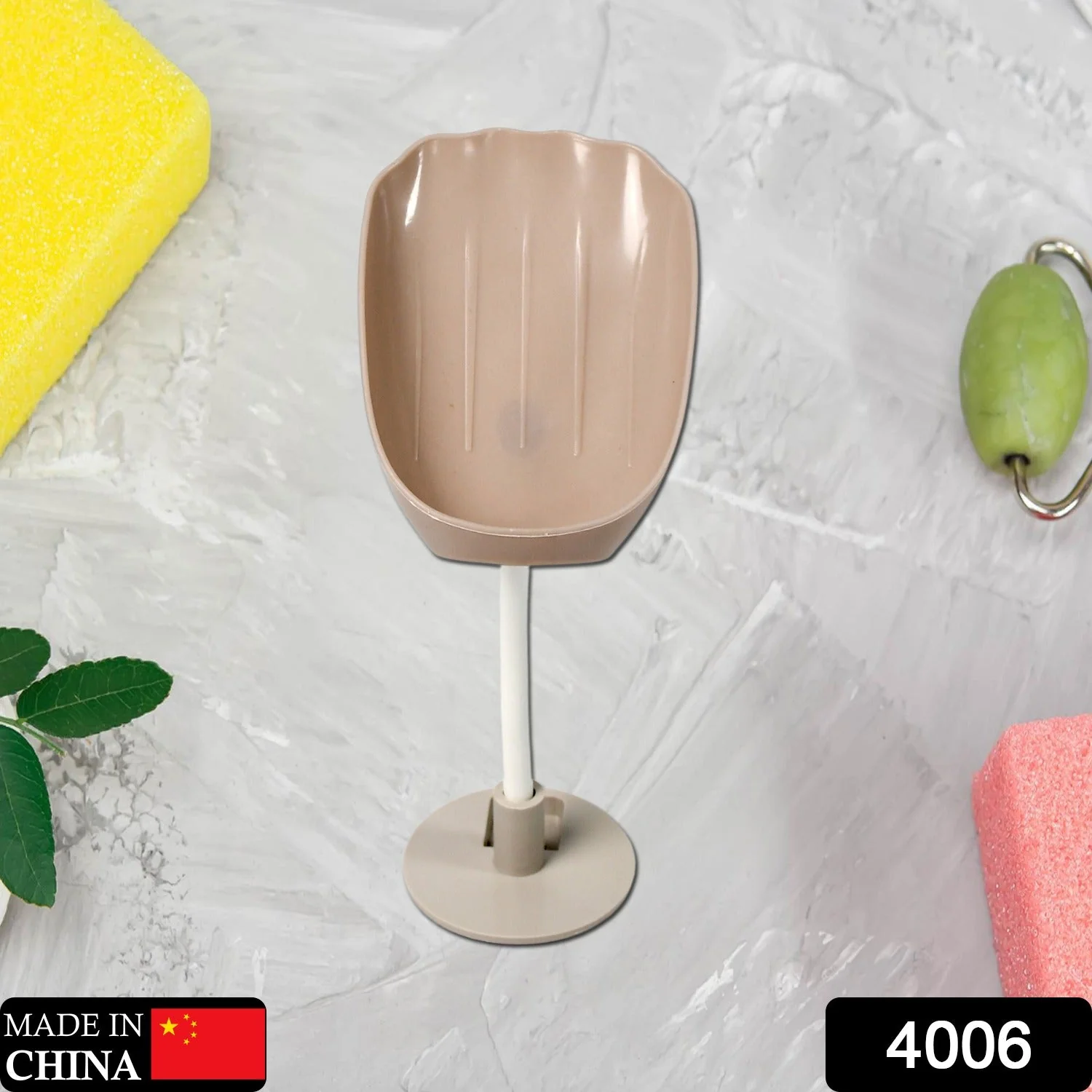 Self-Draining Soap Dish – Wall Mounted, No Drill | VelvetBubbles - Image 2