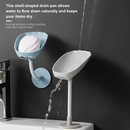 Self-Draining Soap Dish – Wall Mounted, No Drill | VelvetBubbles - Image 6