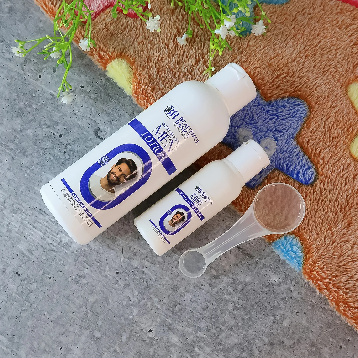 Men's Skin Bleach – Brightening Lotion & Activator Powder Set (200 gm) - Image 6