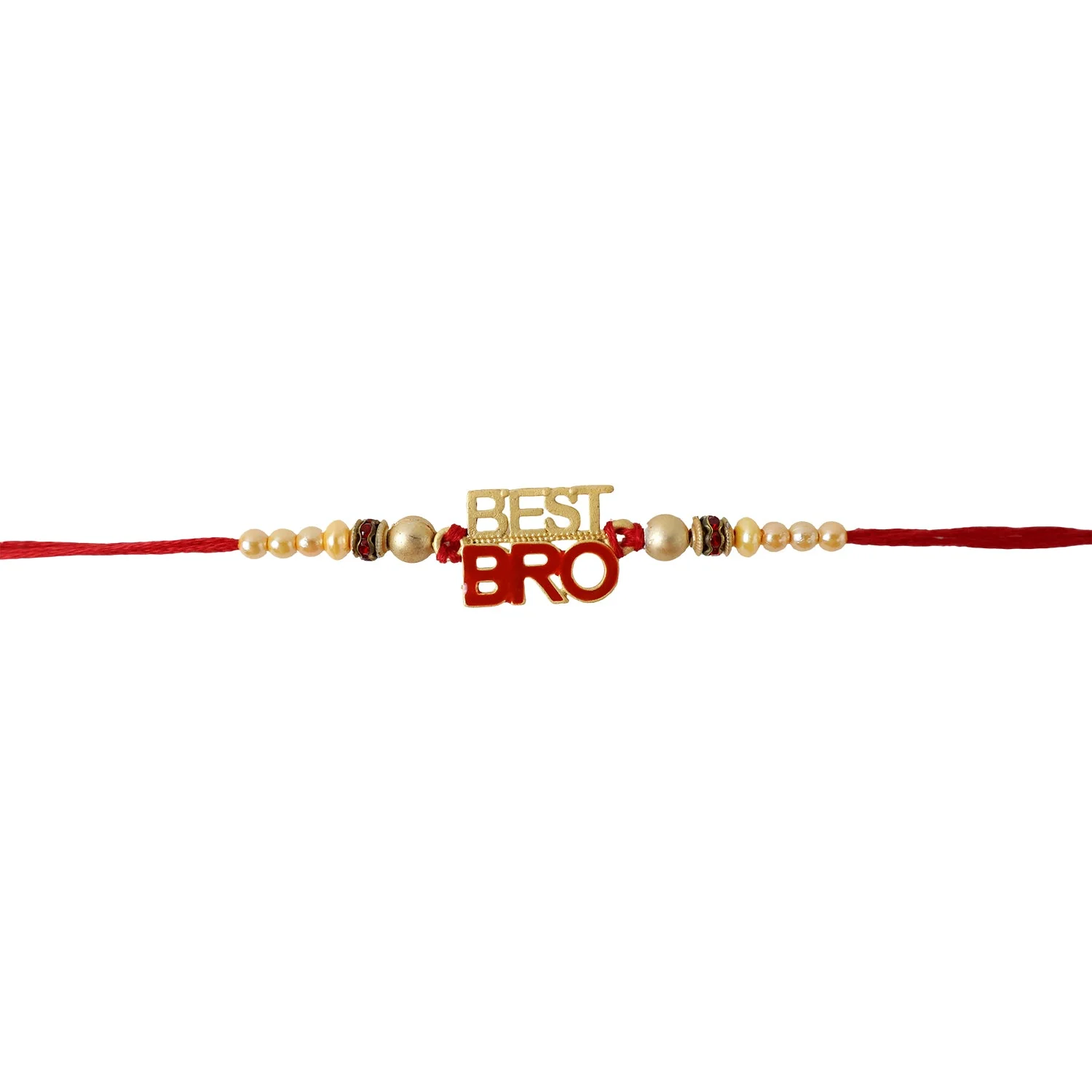 Pearl Beads Rakhi for Rakshabandhan – Elegant & Traditional Design - Image 5