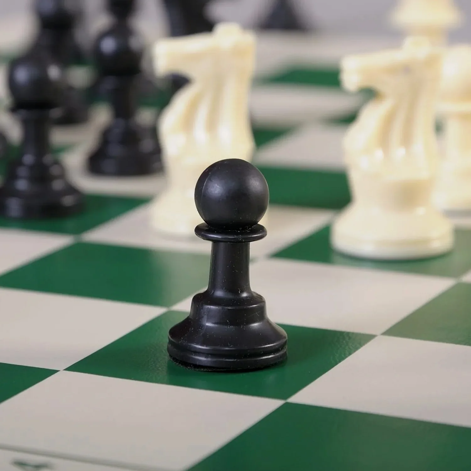 Portable Chess Set – Big, Foldable, Travel-Friendly Vinyl Board - Image 9