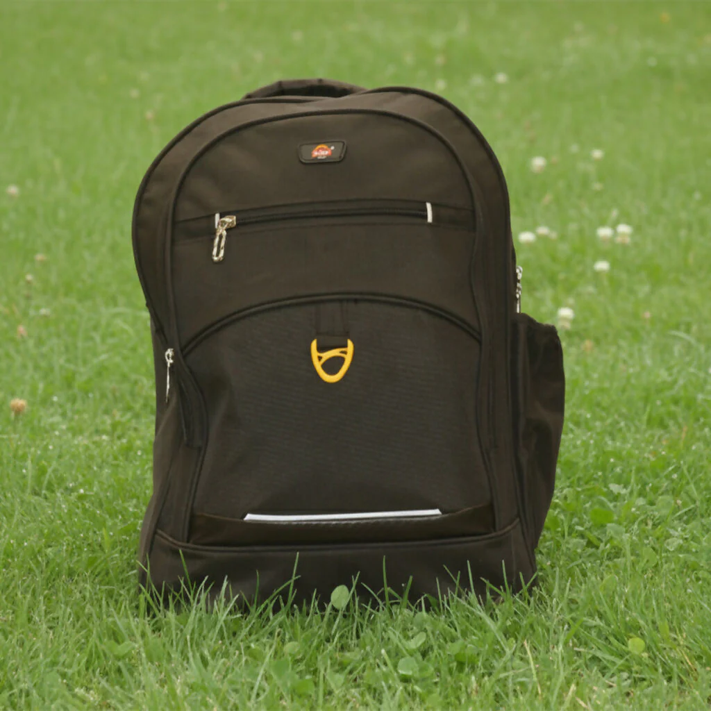 Black Backpack – Durable Multi-Compartment Travel & Office Bag - Image 2