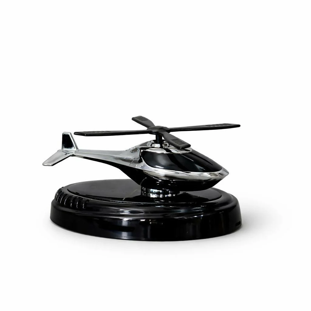 Solar Powered Helicopter Car Dashboard Air Freshener – Rotates in Sunlight - Image 5