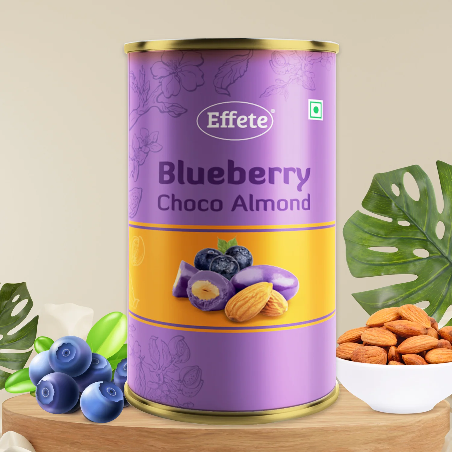 Blueberry Almond Chocolate – Crunchy & Smooth Delight - Image 2