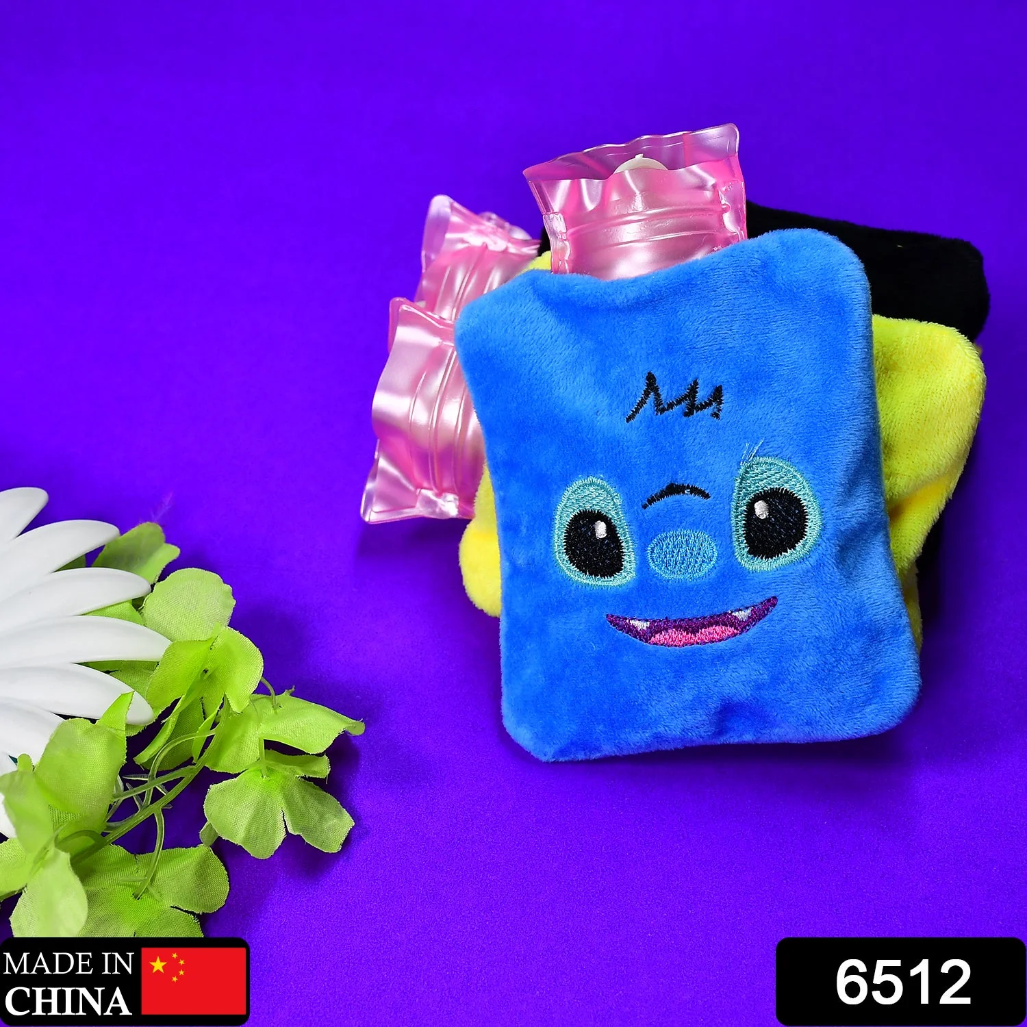 Small Hot Water Bag – Pain Relief & Warming with Cover | FitFuzion - Image 2