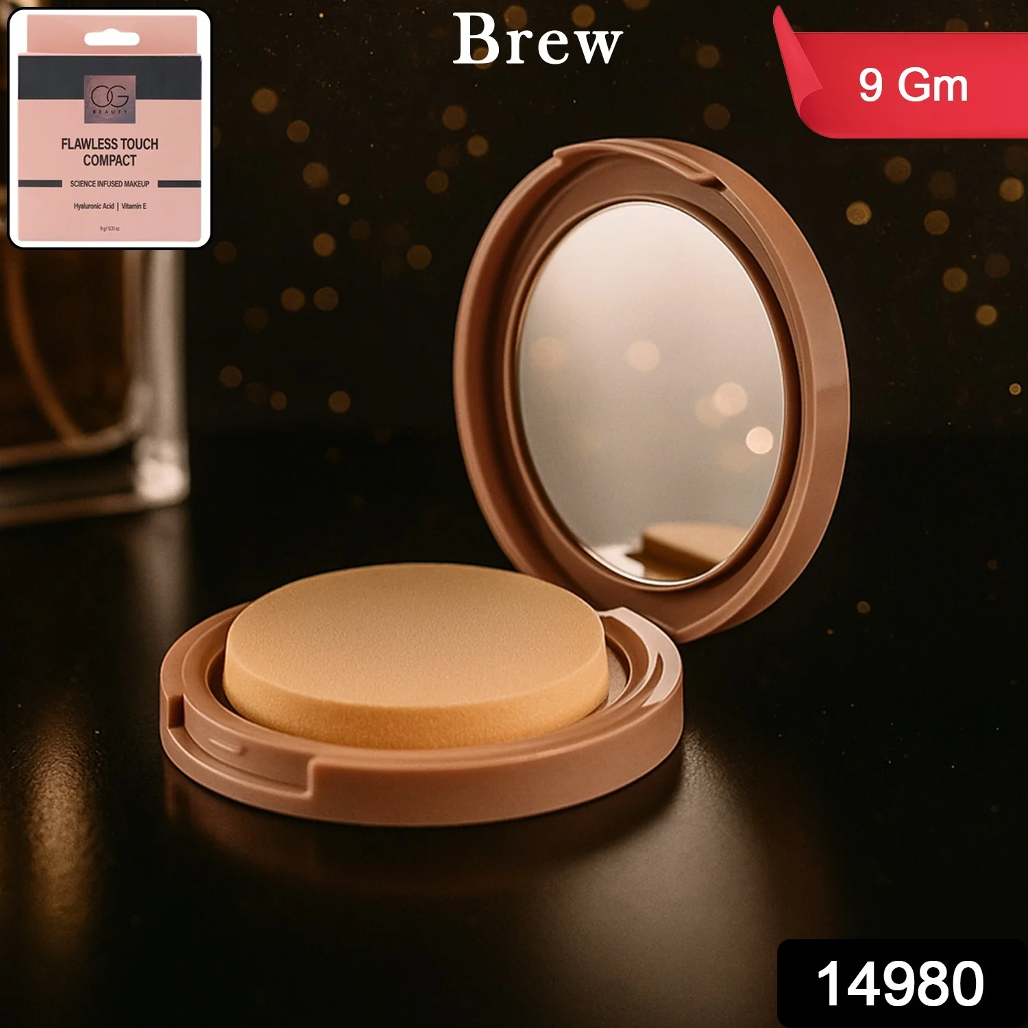 Flawless Touch Compact Powder – Hydrating Matte Finish - Image 2