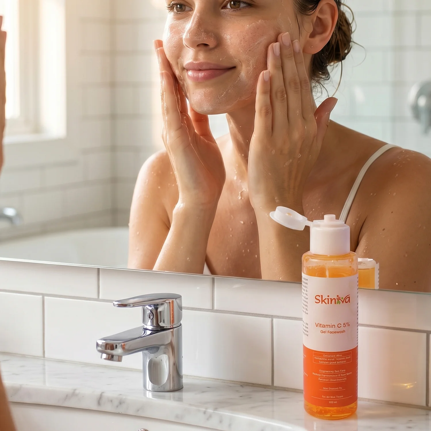 Brightening Vitamin C Face Wash – Glowing Skin & Deep Cleansing - Image 8
