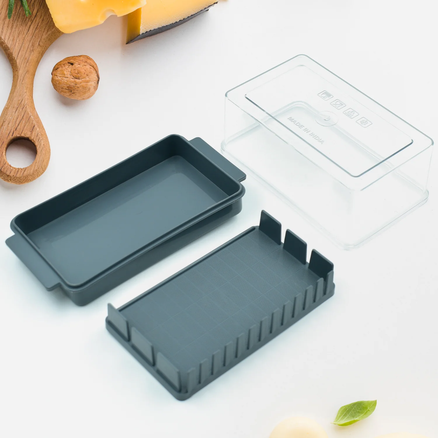 Butter Slicer Box – Transparent Storage & Cutter | Organivo - Image 3