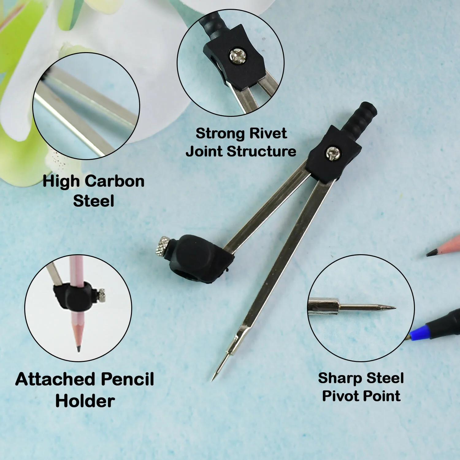 Camlin Compass – Precision Drawing Tool for Perfect Circles - Image 5