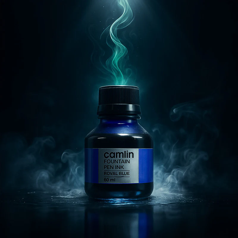 Royal Blue Fountain Pen Ink – Smooth Writing, 60 ml Bottle - Image 3