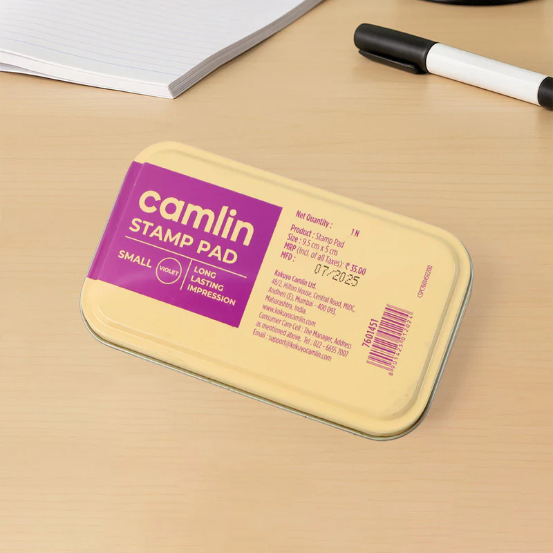 Violet Stamp Pad – Long Lasting Ink for Clear Impressions - Image 4