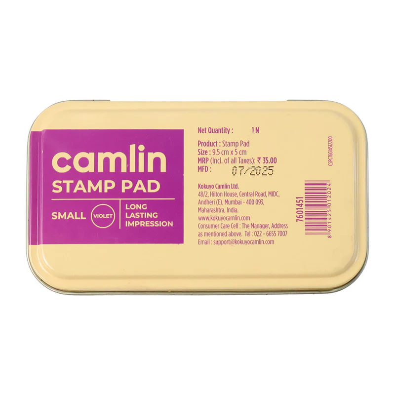 Violet Stamp Pad – Long Lasting Ink for Clear Impressions - Image 5