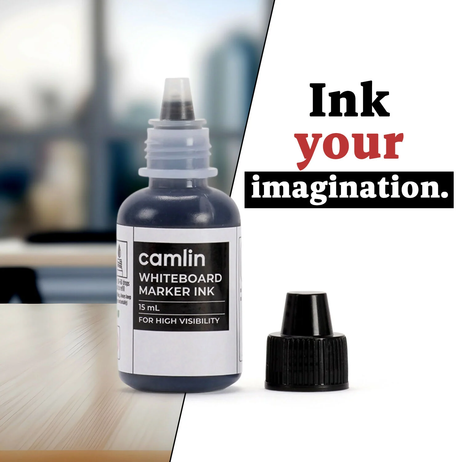 Whiteboard Marker Ink – 15ml High Visibility Refilling Solution - Image 2